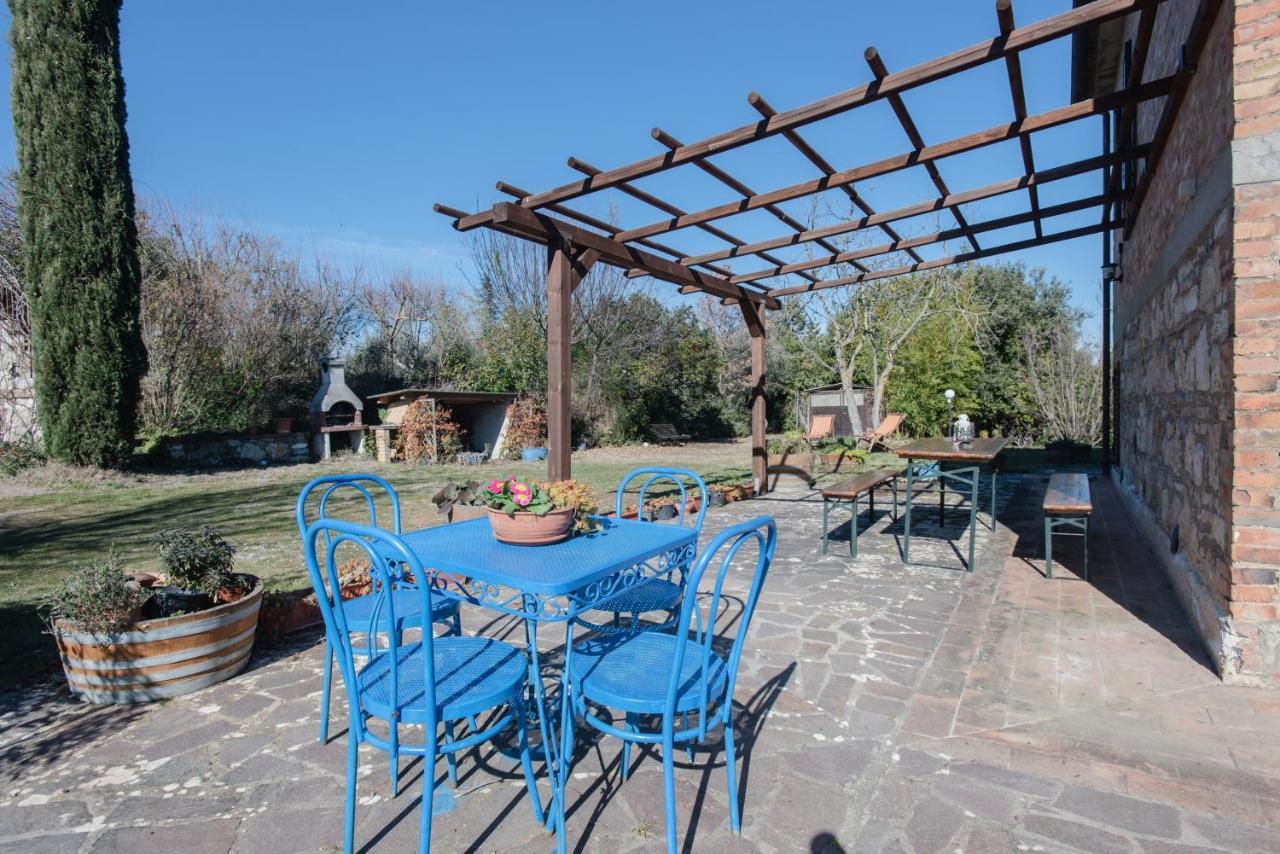 Chianti - Lovely Cottage With Parking & Garden! 카스텔누오보베라덴가 외부 사진