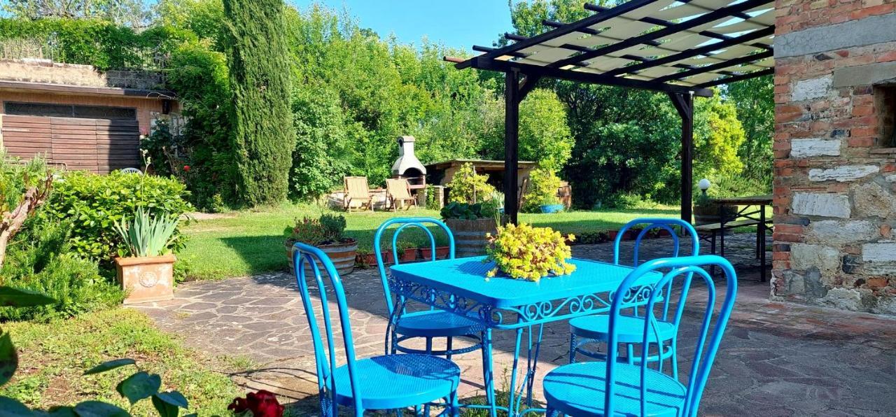 Chianti - Lovely Cottage With Parking & Garden! 카스텔누오보베라덴가 외부 사진