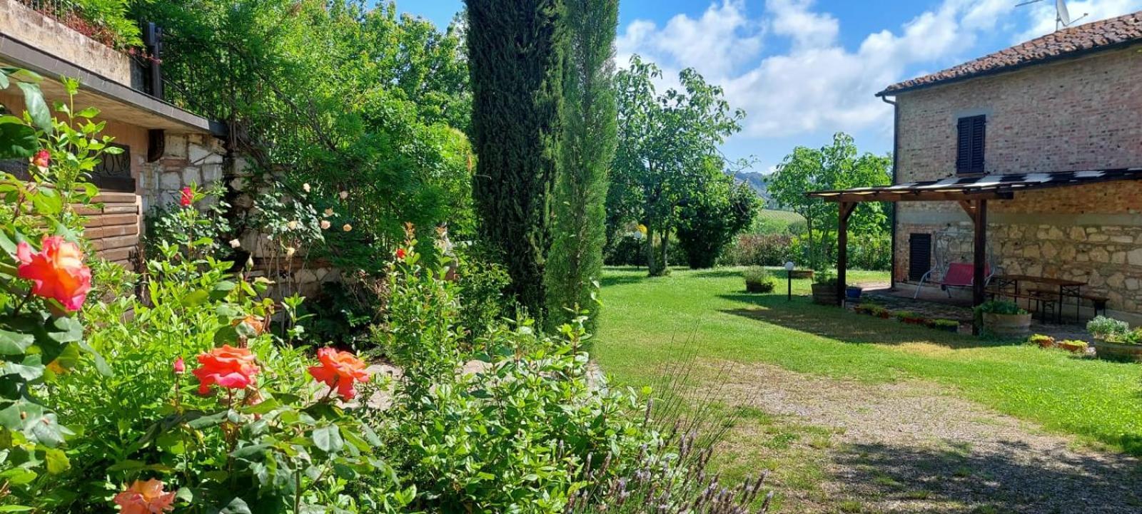 Chianti - Lovely Cottage With Parking & Garden! 카스텔누오보베라덴가 외부 사진